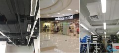 某運動品牌零售店中央空調系統工程