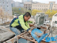 冷卻塔維修改造 實現優化運行中央空調主機系統